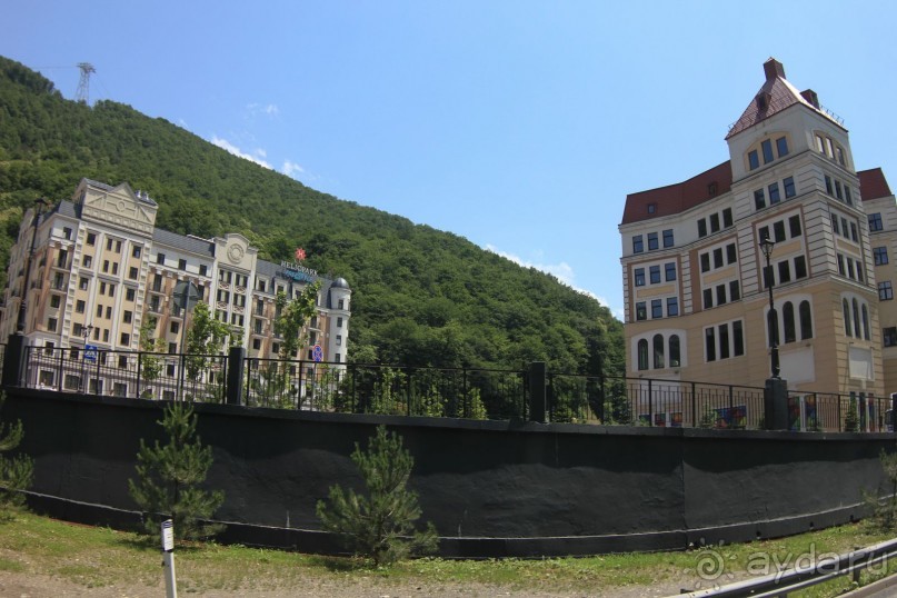 Горнолыжный курорт "Роза Хутор" Сочи.