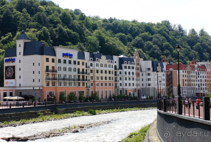 Горнолыжный курорт "Роза Хутор" Сочи.