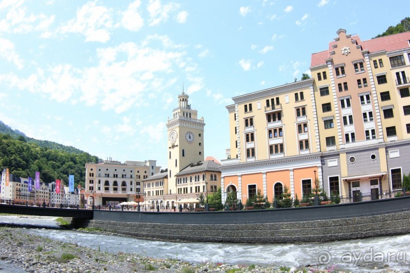 Горнолыжный курорт "Роза Хутор" Сочи.