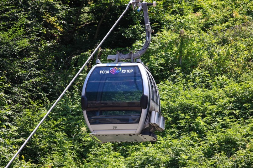 Горнолыжный курорт "Роза Хутор" Сочи.