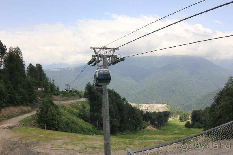 Горнолыжный курорт "Роза Хутор" Сочи.