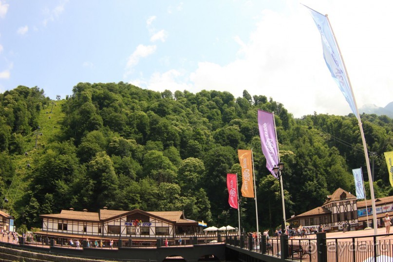 Горнолыжный курорт "Роза Хутор" Сочи.