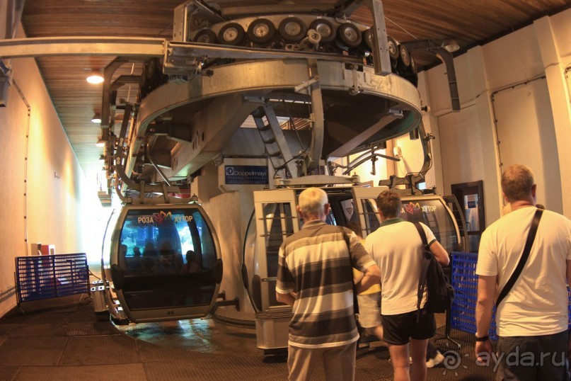 Горнолыжный курорт "Роза Хутор" Сочи.