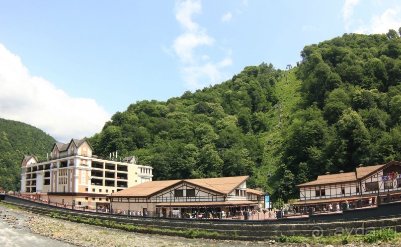 Горнолыжный курорт "Роза Хутор" Сочи.