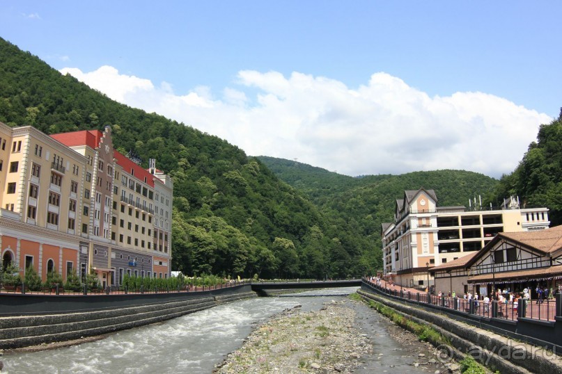 Горнолыжный курорт "Роза Хутор" Сочи.