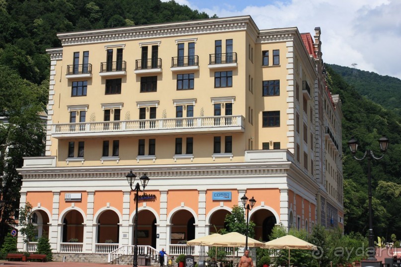 Горнолыжный курорт "Роза Хутор" Сочи.