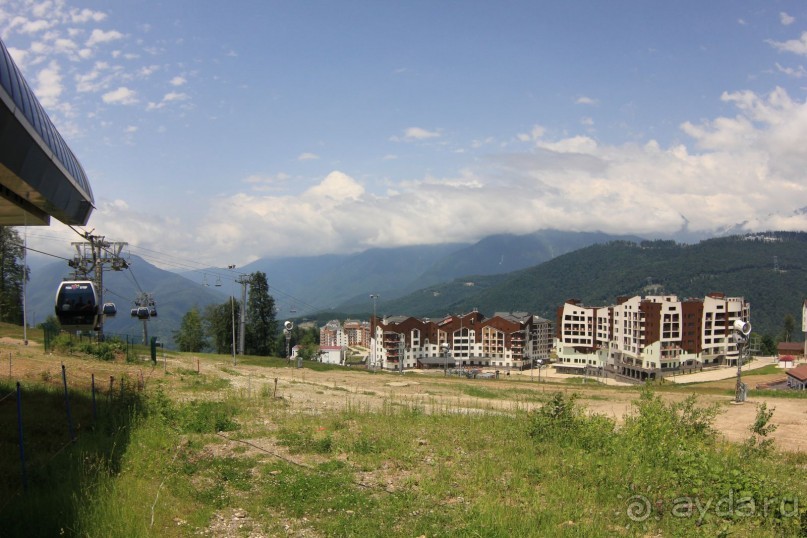 Горнолыжный курорт "Роза Хутор" Сочи.