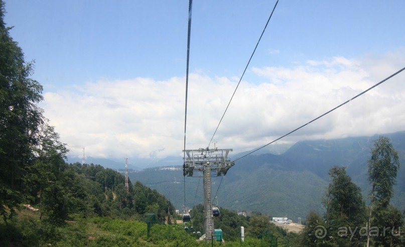 Горнолыжный курорт "Роза Хутор" Сочи.