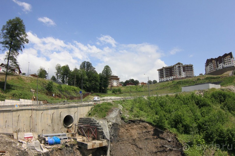 Горнолыжный курорт "Роза Хутор" Сочи.