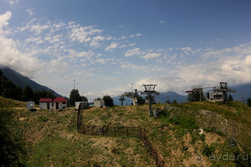 Горнолыжный курорт "Роза Хутор" Сочи.