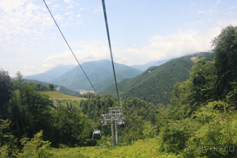 Горнолыжный курорт "Роза Хутор" Сочи.