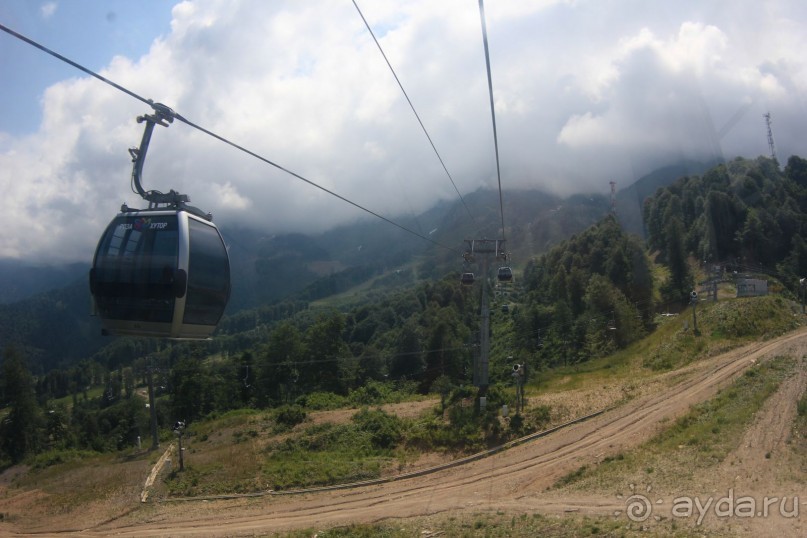 Горнолыжный курорт "Роза Хутор" Сочи.