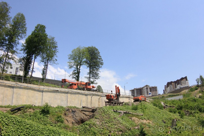 Горнолыжный курорт "Роза Хутор" Сочи.