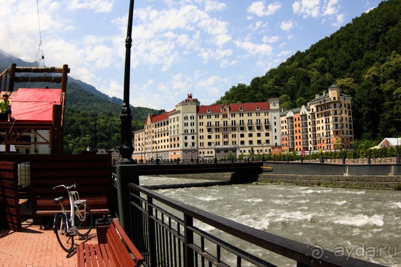 Горнолыжный курорт "Роза Хутор" Сочи.