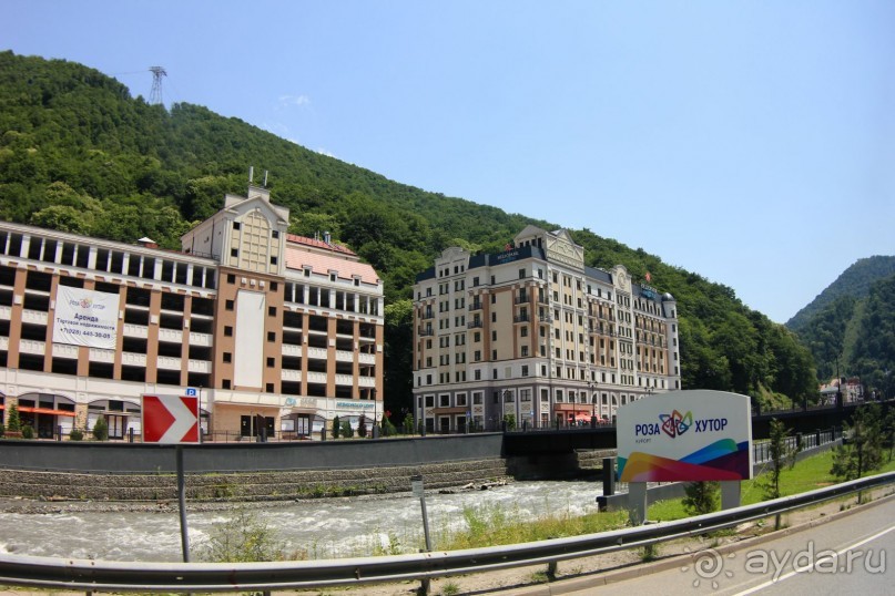 Горнолыжный курорт "Роза Хутор" Сочи.