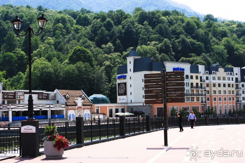 Горнолыжный курорт "Роза Хутор" Сочи.