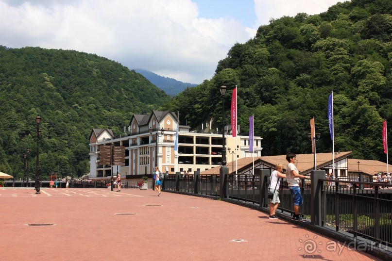 Горнолыжный курорт "Роза Хутор" Сочи.