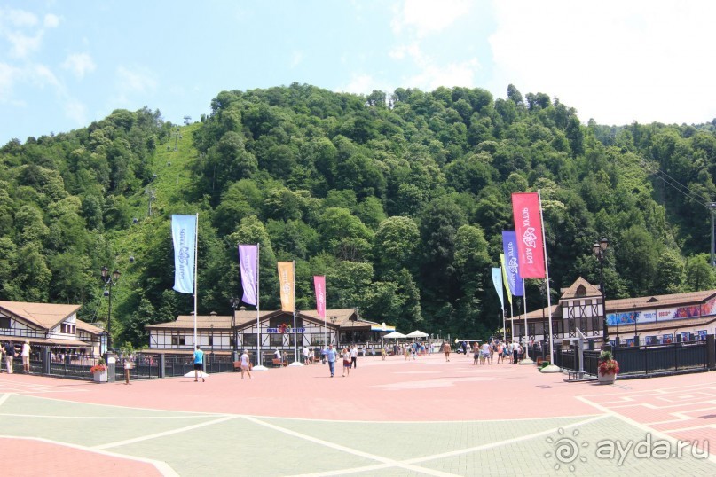 Горнолыжный курорт "Роза Хутор" Сочи.