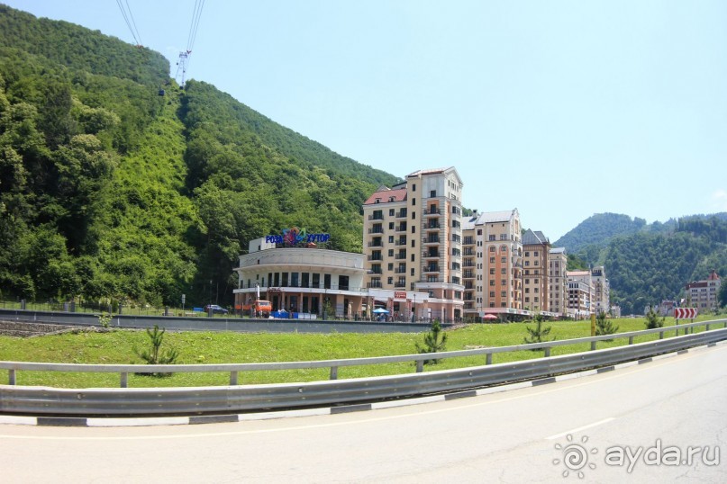 Горнолыжный курорт "Роза Хутор" Сочи.