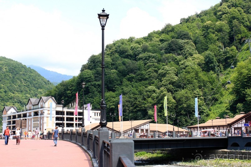 Горнолыжный курорт "Роза Хутор" Сочи.