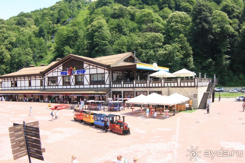 Горнолыжный курорт "Роза Хутор" Сочи.