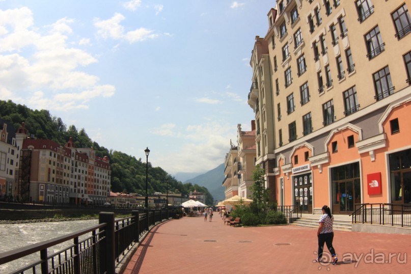 Горнолыжный курорт "Роза Хутор" Сочи.