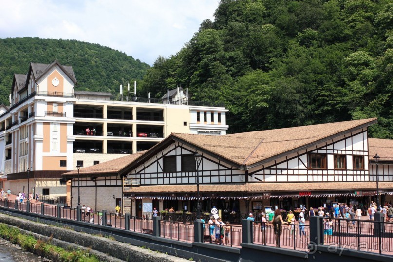 Горнолыжный курорт "Роза Хутор" Сочи.