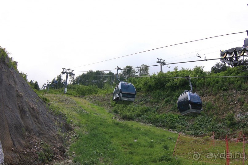 Горнолыжный курорт "Роза Хутор" Сочи.