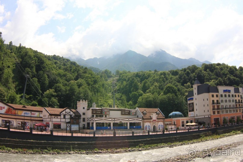 Горнолыжный курорт "Роза Хутор" Сочи.