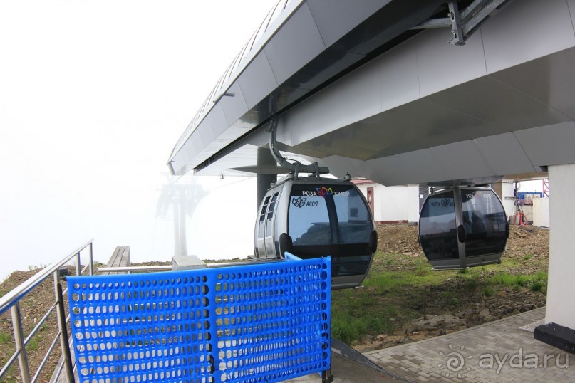 Горнолыжный курорт "Роза Хутор" Сочи.