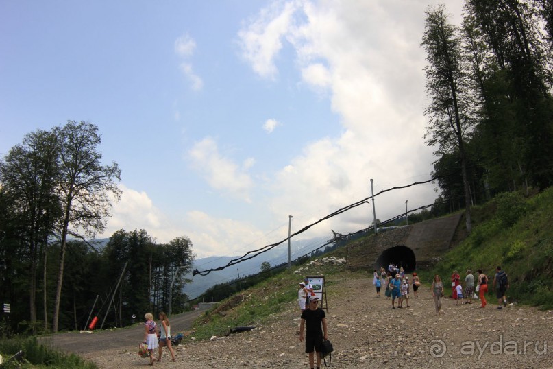 Горнолыжный курорт "Роза Хутор" Сочи.