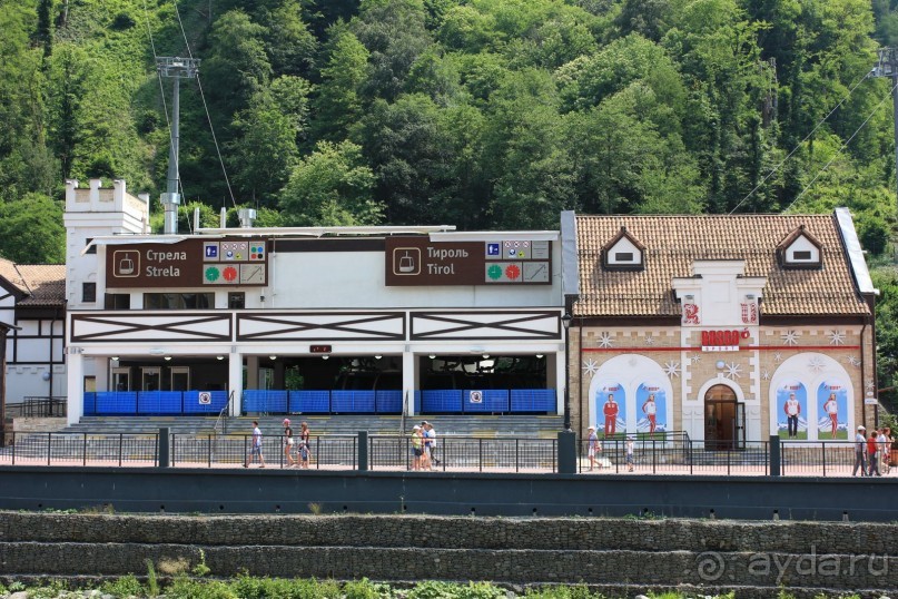 Горнолыжный курорт "Роза Хутор" Сочи.