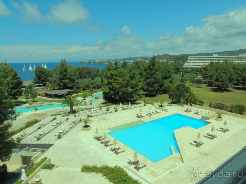 Вид из номера Porto Carras Meliton 