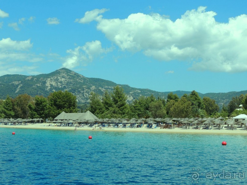 Плывем в Неос Мармарас