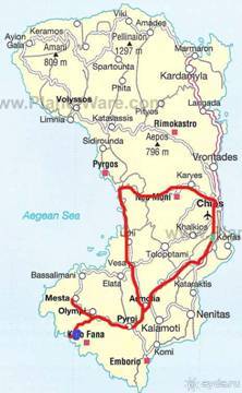 Хиос. Путешествие на автомобиле по греческим островам. Продолжение. Остров Хиос. 2011 год