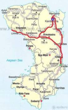 Хиос. Путешествие на автомобиле по греческим островам. Продолжение. Остров Хиос. 2011 год