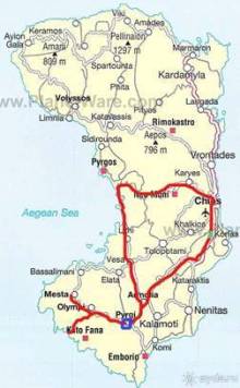 Хиос. Путешествие на автомобиле по греческим островам. Продолжение. Остров Хиос. 2011 год