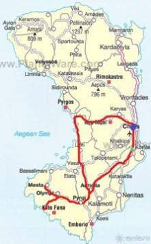 Хиос. Путешествие на автомобиле по греческим островам. Продолжение. Остров Хиос. 2011 год