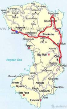 Хиос. Путешествие на автомобиле по греческим островам. Продолжение. Остров Хиос. 2011 год