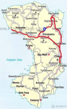 Хиос. Путешествие на автомобиле по греческим островам. Продолжение. Остров Хиос. 2011 год