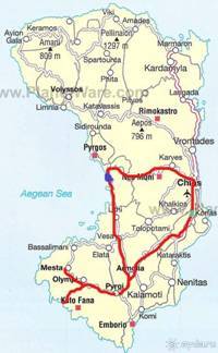 Хиос. Путешествие на автомобиле по греческим островам. Продолжение. Остров Хиос. 2011 год