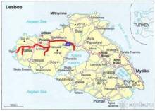 Лесбос. Путешествие на автомобиле по греческим островам. Начало. Остров Лесбос, 2011 год