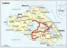 Лесбос. Путешествие на автомобиле по греческим островам. Начало. Остров Лесбос, 2011 год