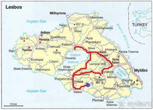 Лесбос. Путешествие на автомобиле по греческим островам. Начало. Остров Лесбос, 2011 год