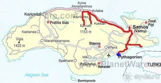 Самос. Путешествие на автомобиле по греческим островам. Продолжение. Остров Самос. 2011 год