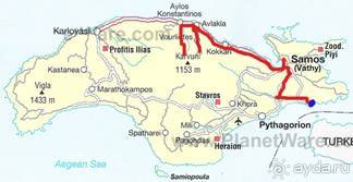 Самос. Путешествие на автомобиле по греческим островам. Продолжение. Остров Самос. 2011 год