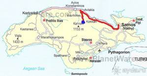Самос. Путешествие на автомобиле по греческим островам. Продолжение. Остров Самос. 2011 год