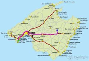 Путешествие на автомобиле по Майорке, Май-июнь 2012 года