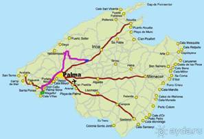 Путешествие на автомобиле по Майорке, Май-июнь 2012 года