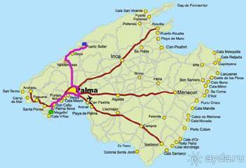 Путешествие на автомобиле по Майорке, Май-июнь 2012 года